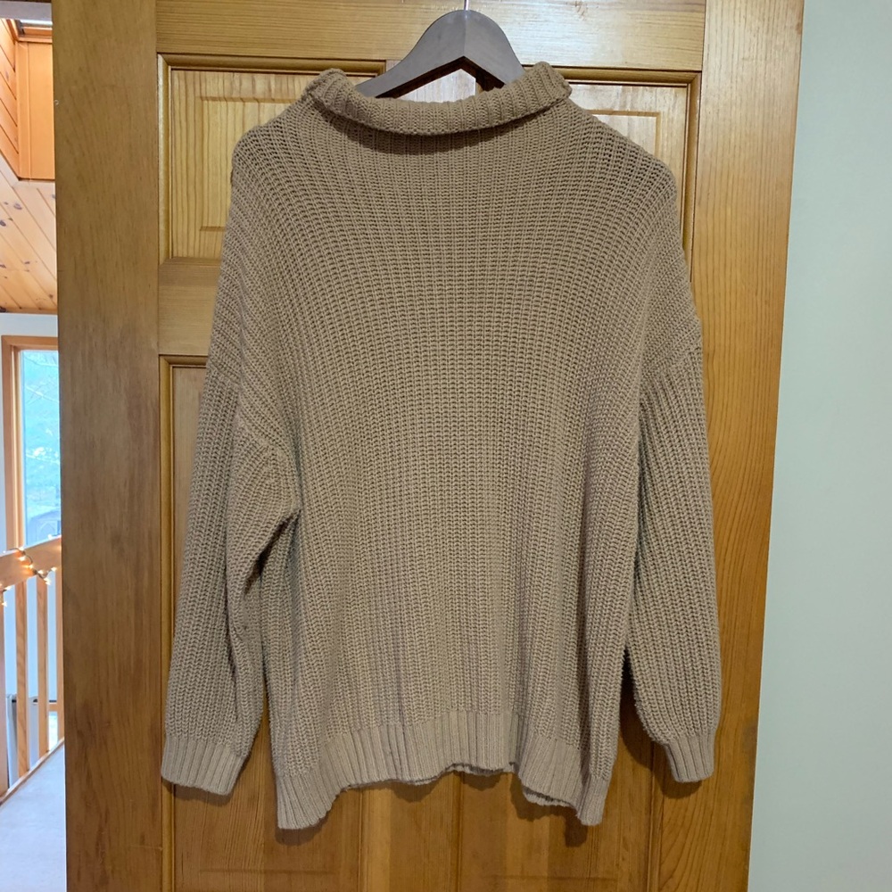 American Eagle Mock Neck Sweater